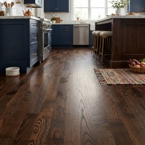 PARQUET PREFINITI - Rovere 3 Strip - Espresso - Verniciato-1